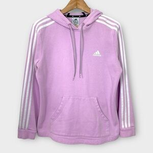 Adidas 3-Stripes Fleece Pullover Hoodie
